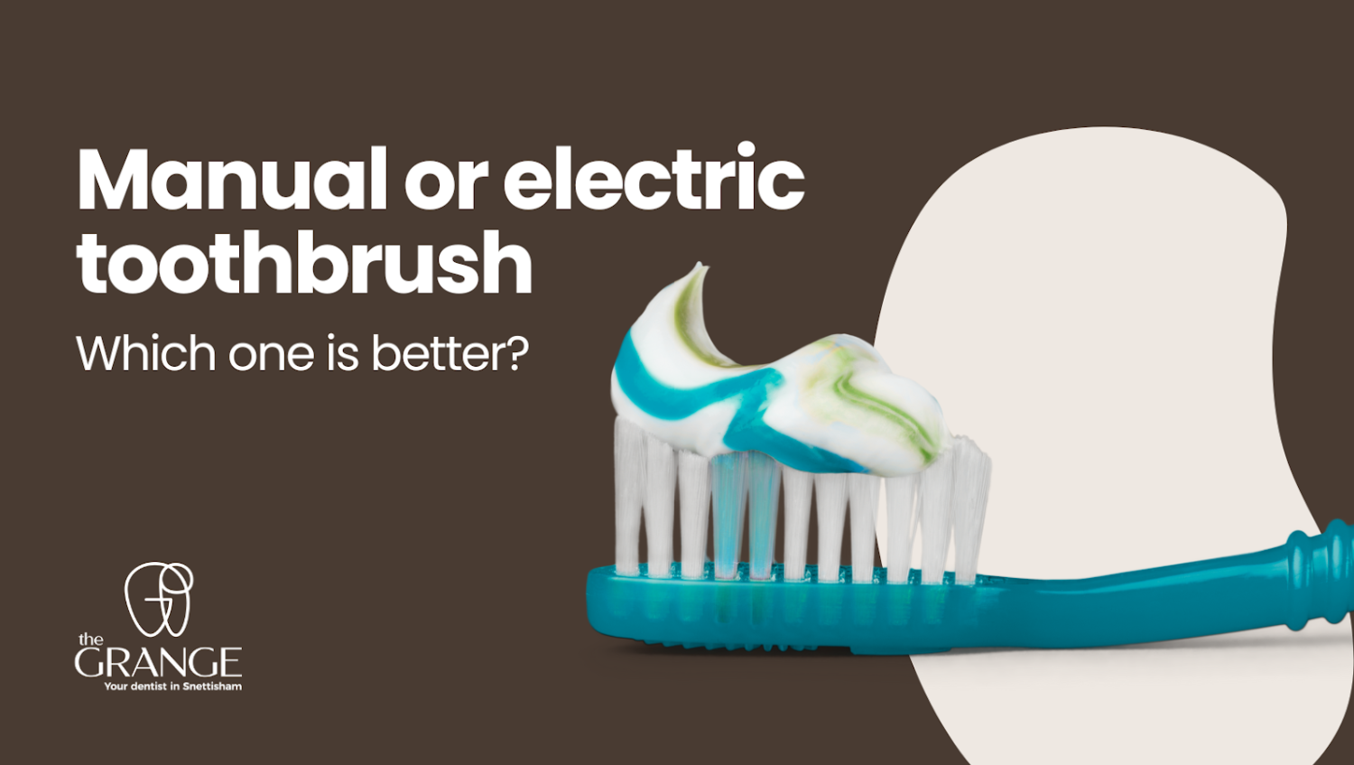 manual or electric toothbrush